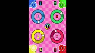 Colour Rings ⭕ Reaction Game | 234 Player Mini Games #shorts #youtubeshorts screenshot 2