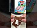 Caramelo blandos de chocolate tipo holanda recreando golosinas