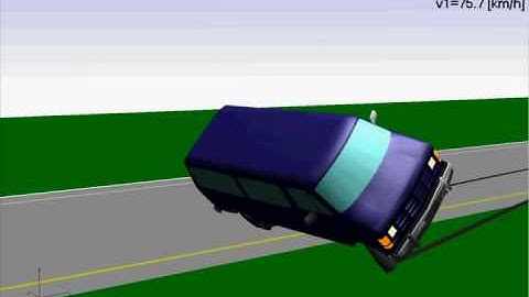 Van Blowout and Rollover