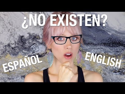 Vídeo: Palabras En Español Que No Tienen Equivalentes En Inglés