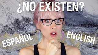 10 palabras en español que NO EXISTEN en inglés! | Superholly