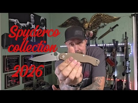 My Spydercos from 2025 🔪 🗡 