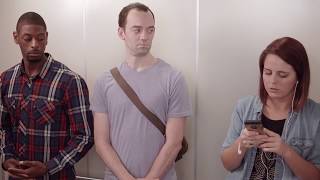 Celebrity Hackathon Elevator comedic video for IBM Profile
