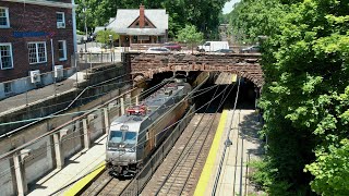 Transit At Walnut Street & Glen Ridge Station On The Montclair-Boonton Line