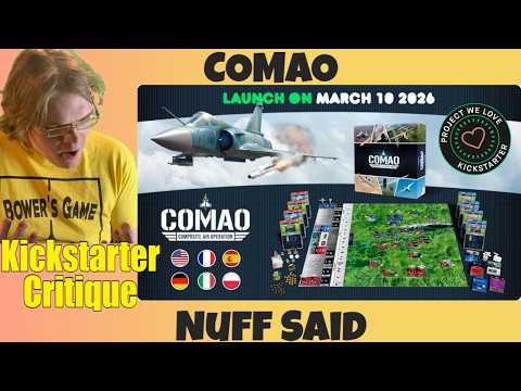 COMAO - Fingers Crossed for a Snoopy Promo - Kickstarter Critique Review