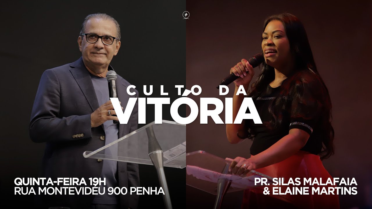 Culto da Vitória | Pr Silas Malafaia e Elaine Martins | ATITUDES PARA VOCÊ ROMPER NA VIDA | 07/04/22