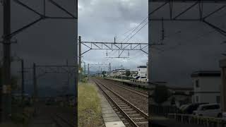 リゾートしらかみ4号橅編成秋田行（JR撫牛子駅）21.09.18