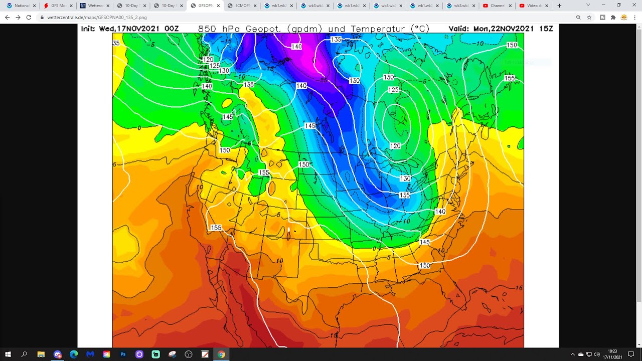 USA Forecast: First Major Arctic Blast And Blizzards Early Next Week ...