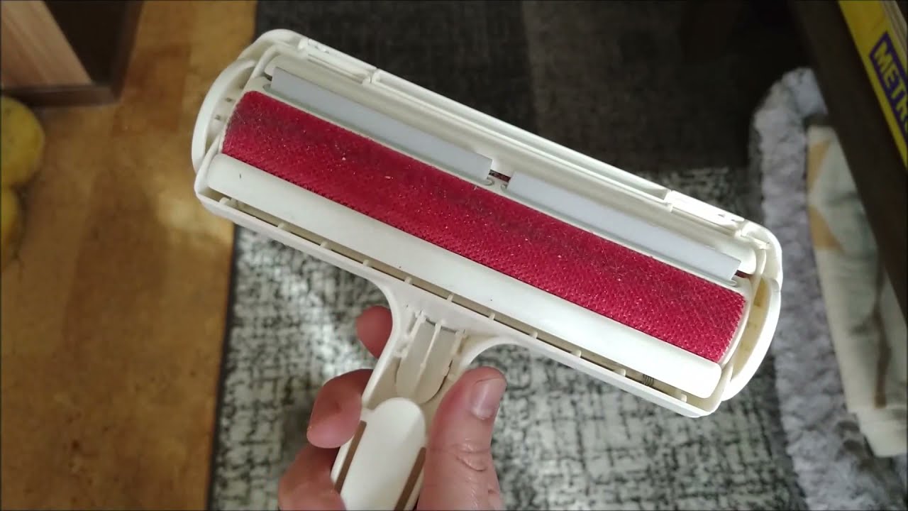 Geniale Tierhaarentferner Fusselrolle, Fusselbürste für Hundehaare Katzenhaare