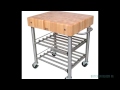 John Boos Cucina D'Amico Kitchen Carts | Butcher Block Co. John Boos Cucina D'Amico Kitchen Carts | Butcher Block Co.