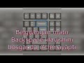 Belgilangan matn backspace klavishini bosganda ochmayapti