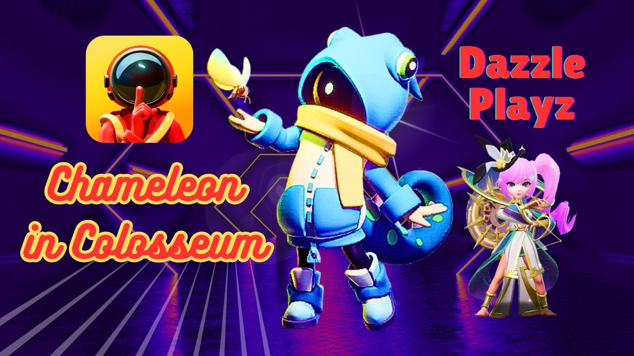 Chameleon Gameplay in Colosseum as REQUESTED✨ First time Played CHAMELEON Role😉 #supersus