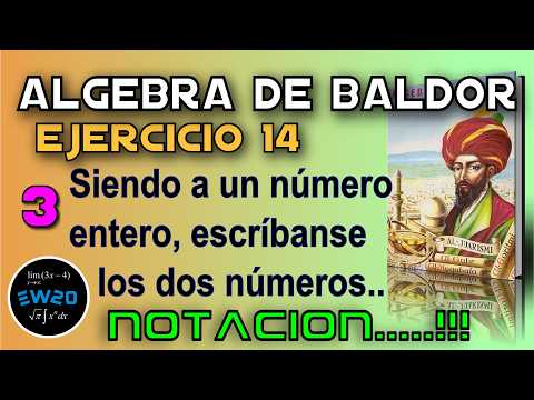 Algebra De Baldor Desde Cero   Ejercicio 14 3