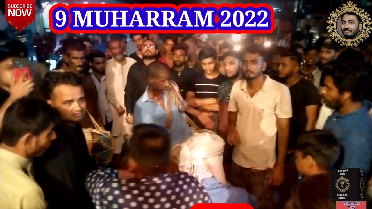 CHEENA TAZIA | DHOL SHEHNAI | 9 MUHARRAM IN RAMSWAMI RANCHOR LANE KARACHI 🇵🇰 