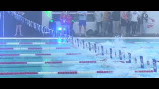 Freja Kawa 25 meter fri svømning t: 13.67; lørdag d. 20. maj 2023 DISC i Esbjerg