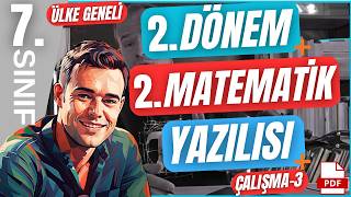 7.Sınıf Matematik | 2.Dönem 2.Yazılı #matematikyazılı #7sınıfmatematik