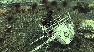Skyrim PC 720p - TLGG The Killer Cart from Outer Space