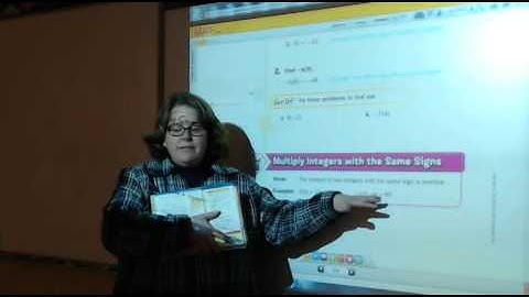 Lesson 4 Multiplying Integers