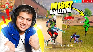 Only M1887 Challenge In Solo Vs Squad  - Best ShotGun in FreeFire? Tufan FF - FREE FIRE MAX