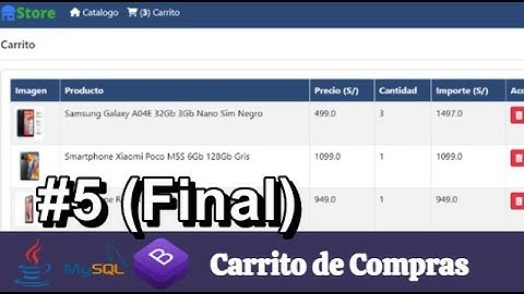 Como crear un Carrito de Compras en Java Web con MySQL | Tutorial (Parte Final) | PROCESO PEDIDO