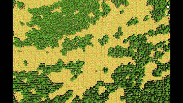 Cellular Automaton Algorithm for Procedural Game Map Generation, Forest, Cave, Dungeons, Islands
