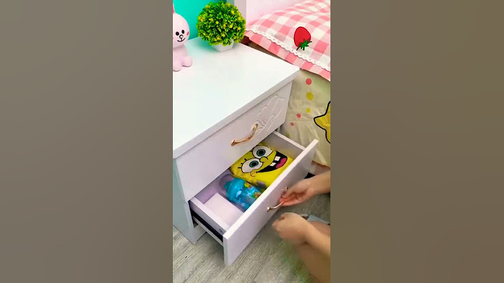 hidden drawer under table