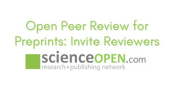 Open Peer Review for Preprints: Invite Reviewers