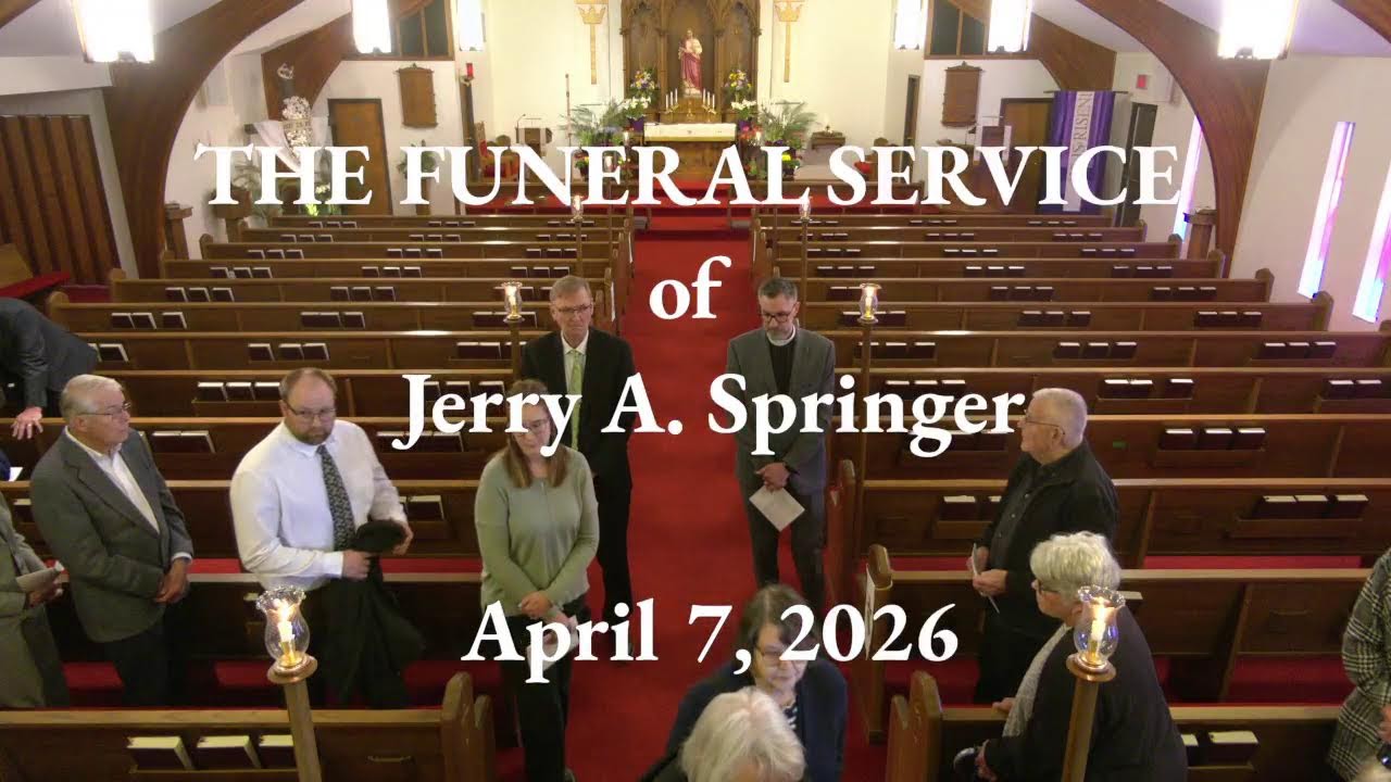Funeral Service For Jerry Birr