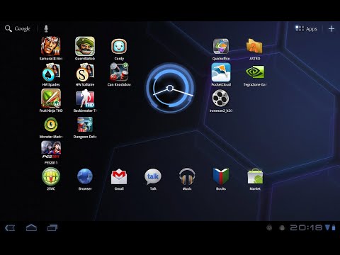 Рабочий стол Android Продолжение