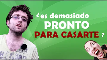 ¿Es mejor casarse pronto o tarde?