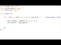 Python [curses] 17 "Rooms"