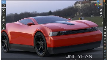 #369 concept car quick modeling - vehicle 020 - 4x timelapse