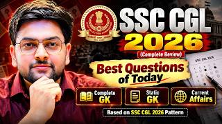 SSC CGL 2026 Exam Analysis | Complete GK Pattern & Most Important Questions