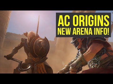 Assassin's Creed Origins THE BEST THE GAME?! New Info! (AC Origins Arena) - YouTube