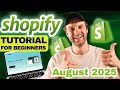 Shopify Tutorial | The OFFICIAL Shopify Guide for Beginners (2025)