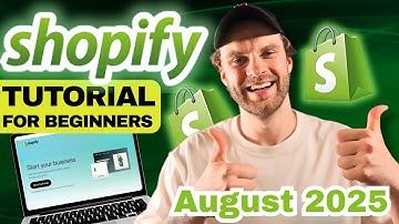 Shopify Tutorial | The OFFICIAL Shopify Guide for Beginners (2025)