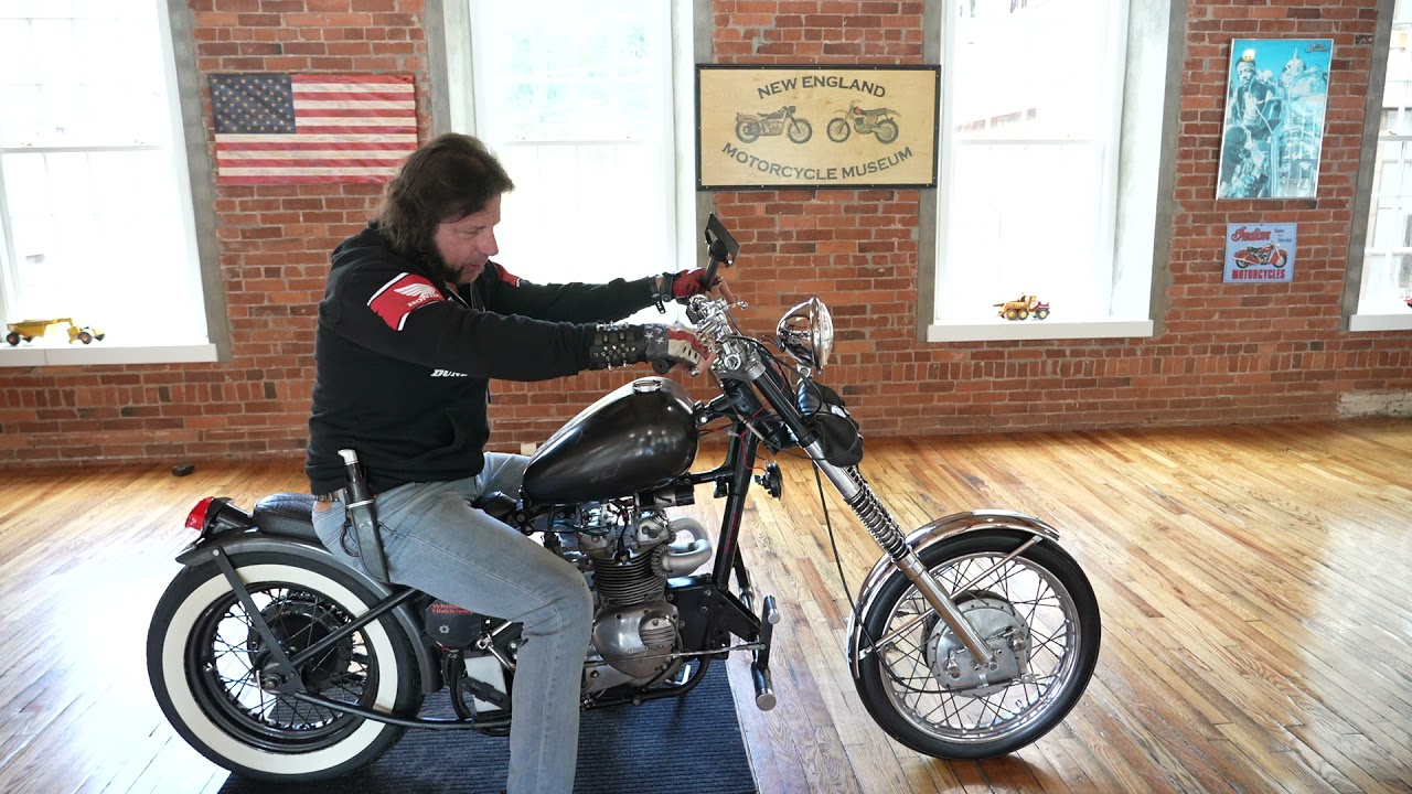 1968 Triumph T100C 500 Chopper - YouTube