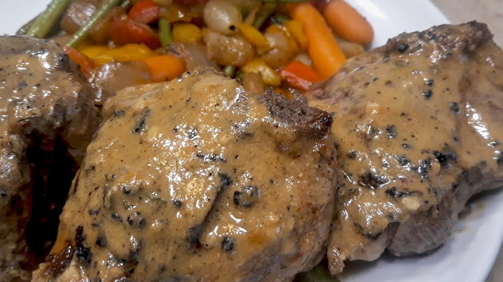 how to prepare lamb chop loins with creamy thyme mustard sauce