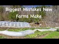 Biggest Mistakes New Farms Make