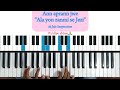 Ala Yon Zanmi Se Jezi Tuto Piano Ak Akò Drop 2 Tutopiano 