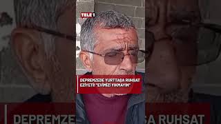 Depremzede Yurttaşa Ruhsat Eziyeti Evimizi Yıkmayın