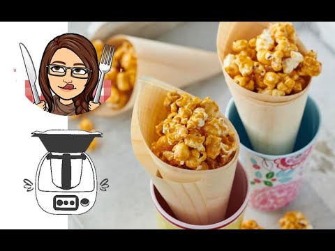 Popcorn au caramel salé - CuisineThermomix - Recettes spéciales Thermomix