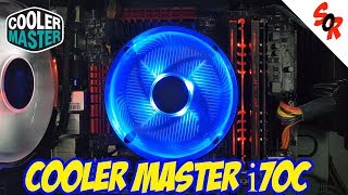 COOLER MASTER i70c CPU COOLER REVIEW !!! + INSTALLATION + CPU TEST