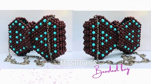 Join me,Let’s Create this ELEGANT designed BEADED BAG//DIY Beaded Bag//DIY Tutorial