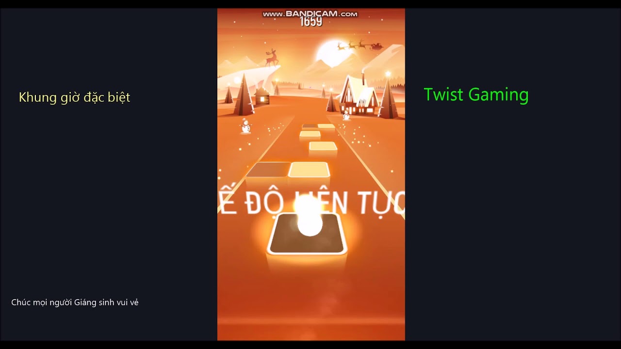 Tiles Hop Christmas Jingle Bells Endless Mode YouTube