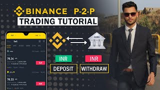 Binance P2P Trading Tutorial in Hindi | Binance INR Deposit and Withdrawal