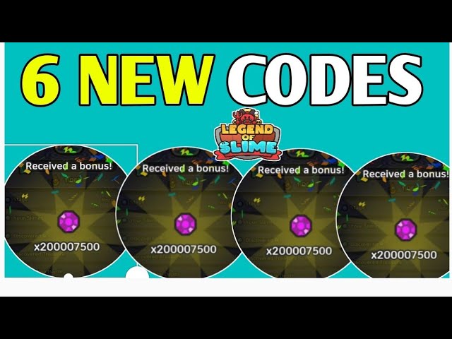 Legend of Slime Codes - December 2023 