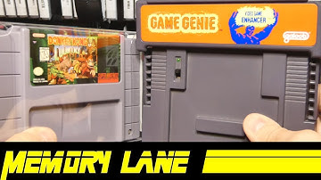 Donkey Kong Country + Game Genie Hacks (Memory Lane)