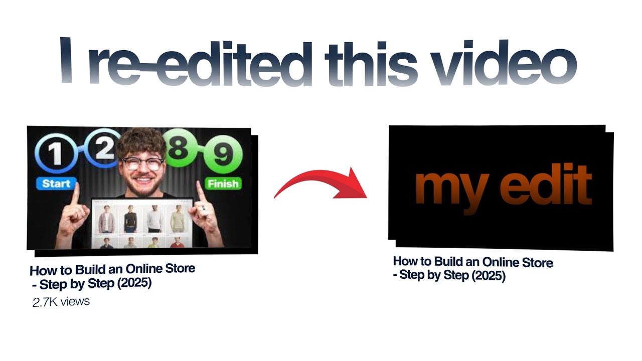 Re-Editing a YouTube Intro: What @MeticsMedia  Video Needed