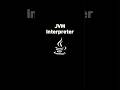 JVM interpreter #java #jvm